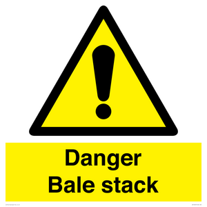 Danger Bale stack